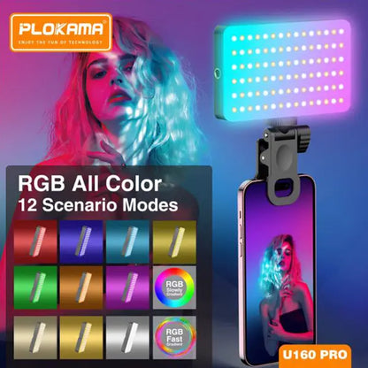 PLOKAMA U160 PRO RGB Portable LED Light