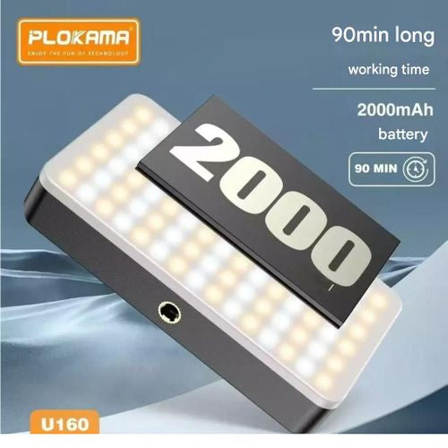 PLOKAMA MS-20 LED Photography Light Professional Lighting for Photography & Video