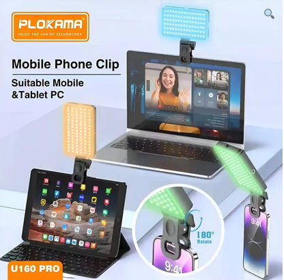 PLOKAMA U160 PRO RGB Portable LED Light