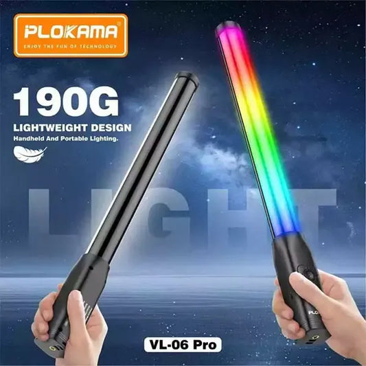 Plokama VL-06 Pro portable RGB LED Stick Light